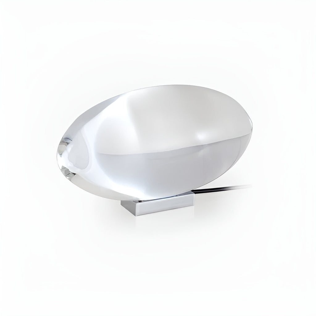 Oval Shaped Table Lamp with Cozy Ambient Lighting