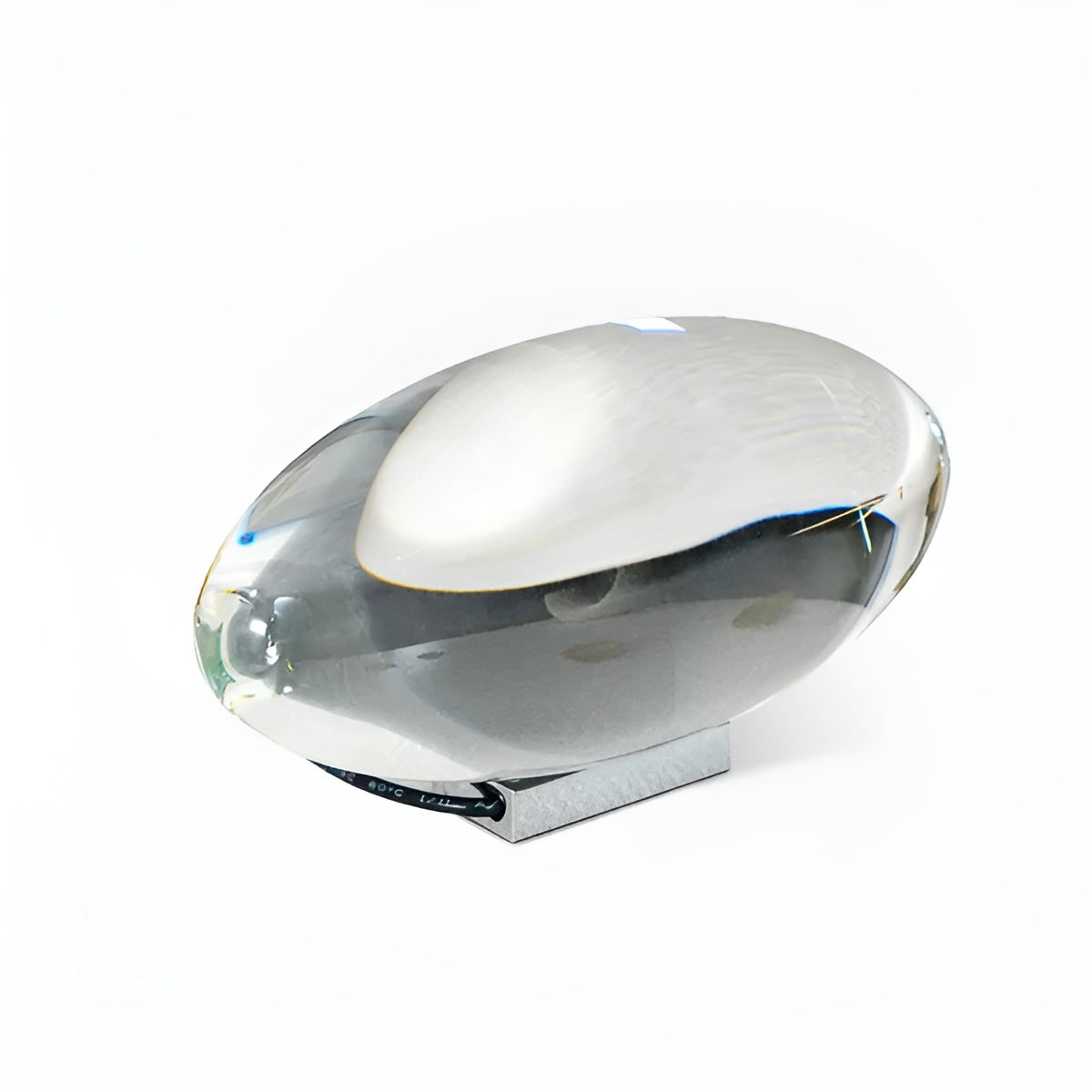 Oval Shaped Table Lamp with Cozy Ambient Lighting